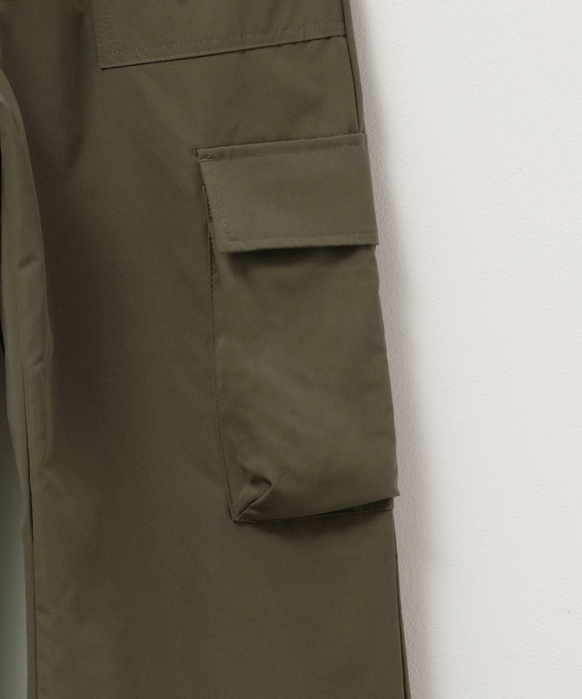 NAVY はっ水カーゴロングパンツ キッズ