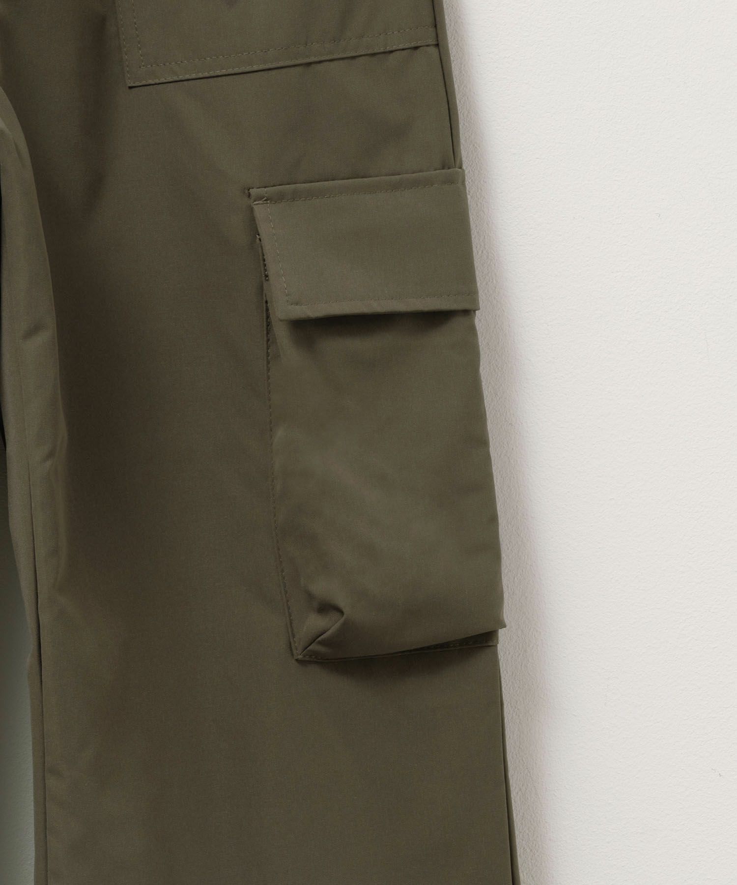 NAVY はっ水カーゴロングパンツ キッズ