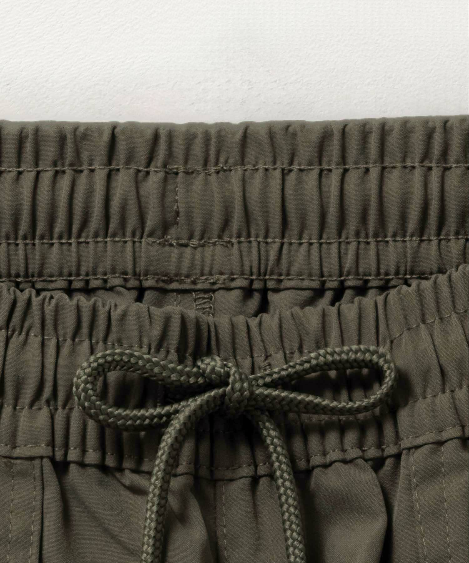 NAVY はっ水カーゴロングパンツ キッズ
