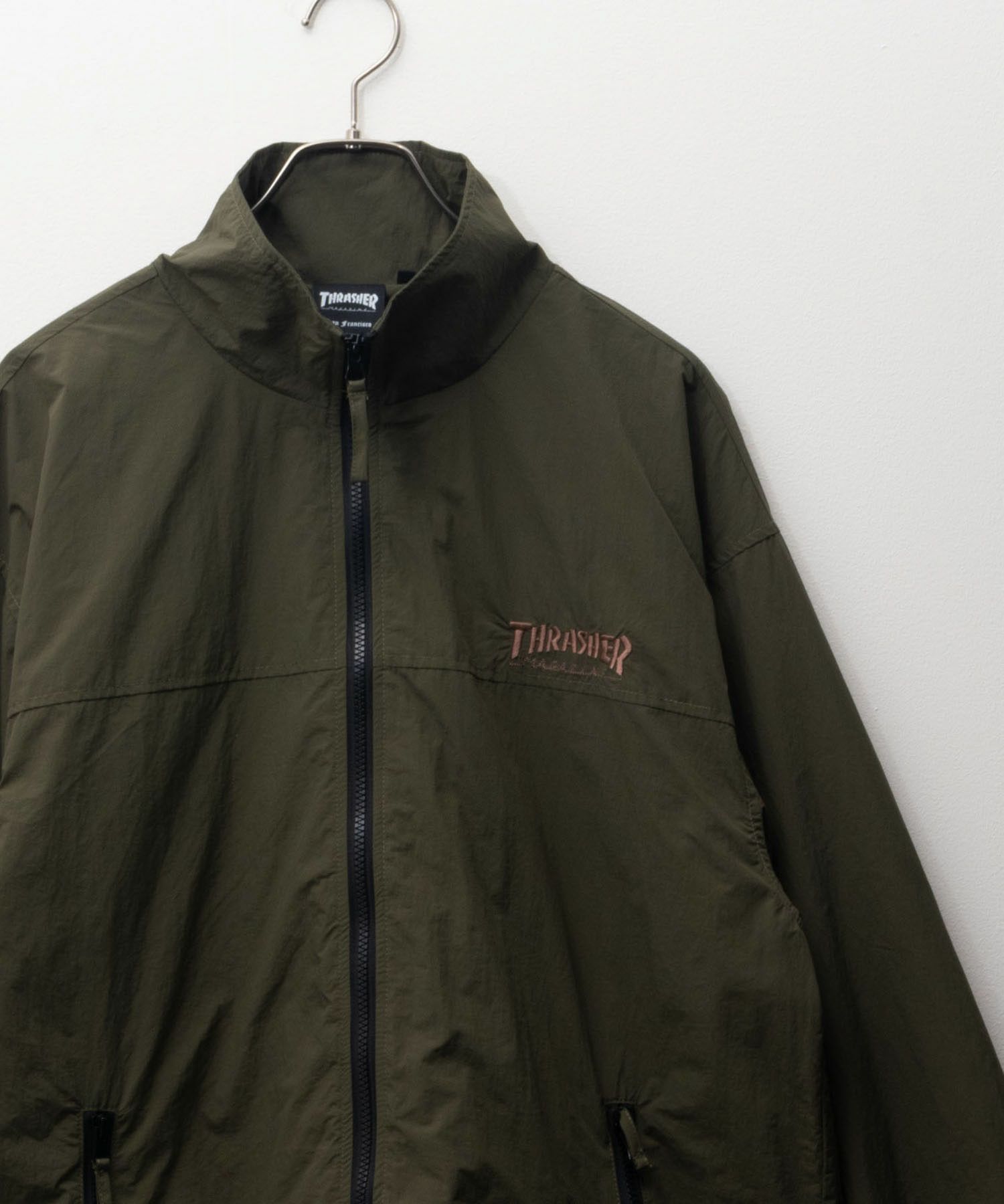 [期間限定価格]THRASHER  総柄裏地付きナイロンジャケット メンズ商品画像-5