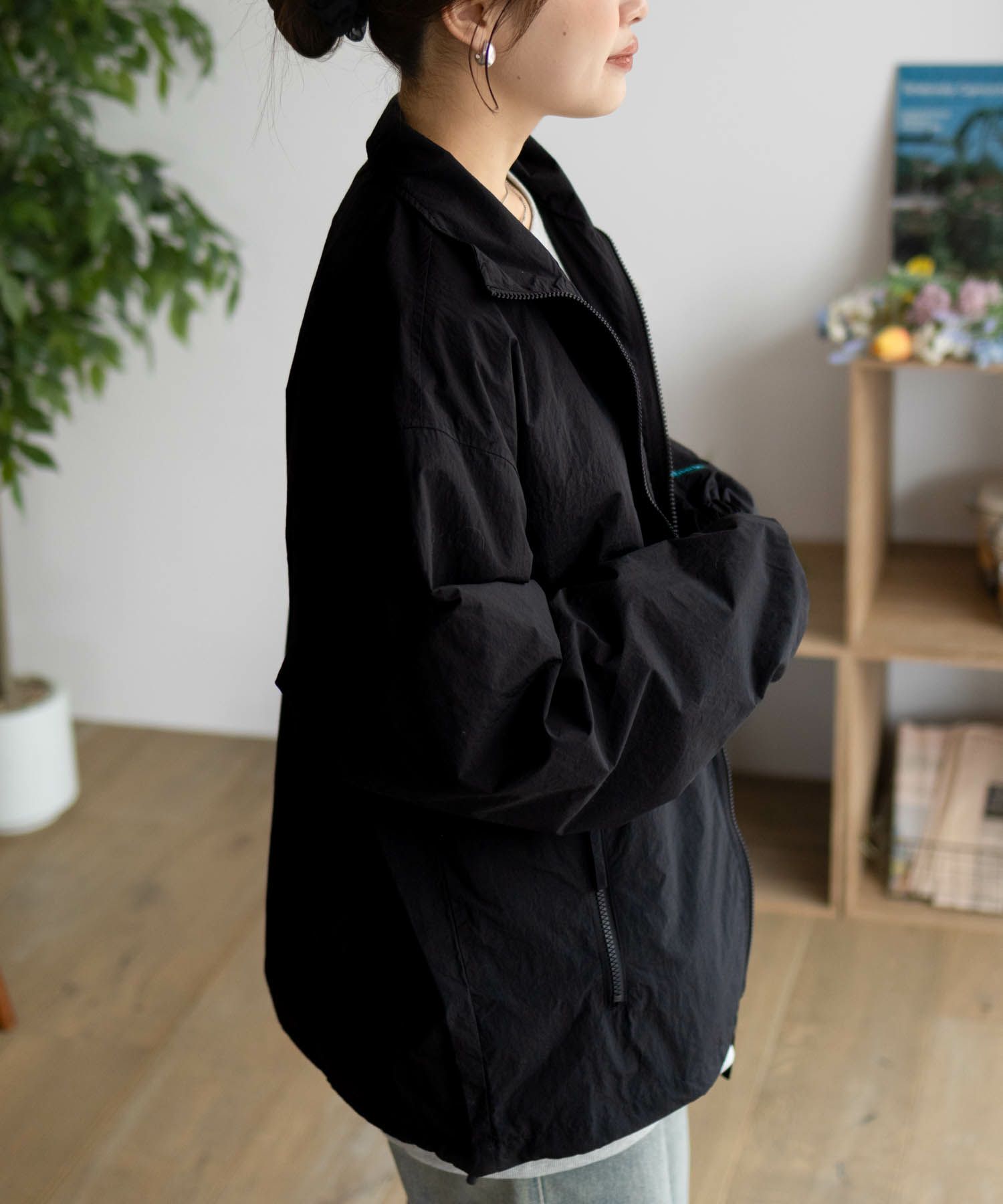 [期間限定価格]THRASHER  総柄裏地付きナイロンジャケット メンズ商品サムネイル-21
