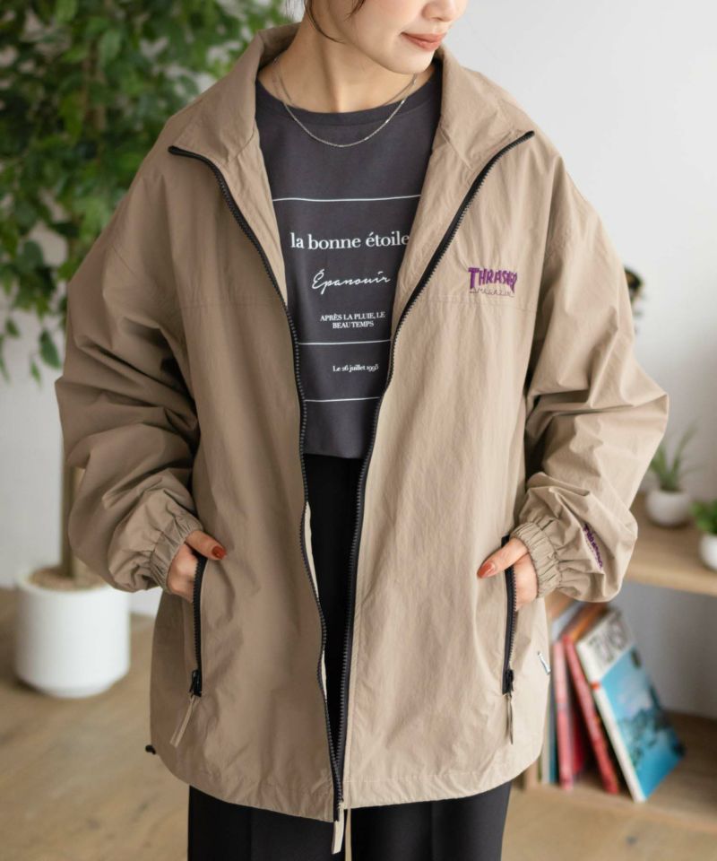 [期間限定価格]THRASHER  総柄裏地付きナイロンジャケット メンズ商品画像-37