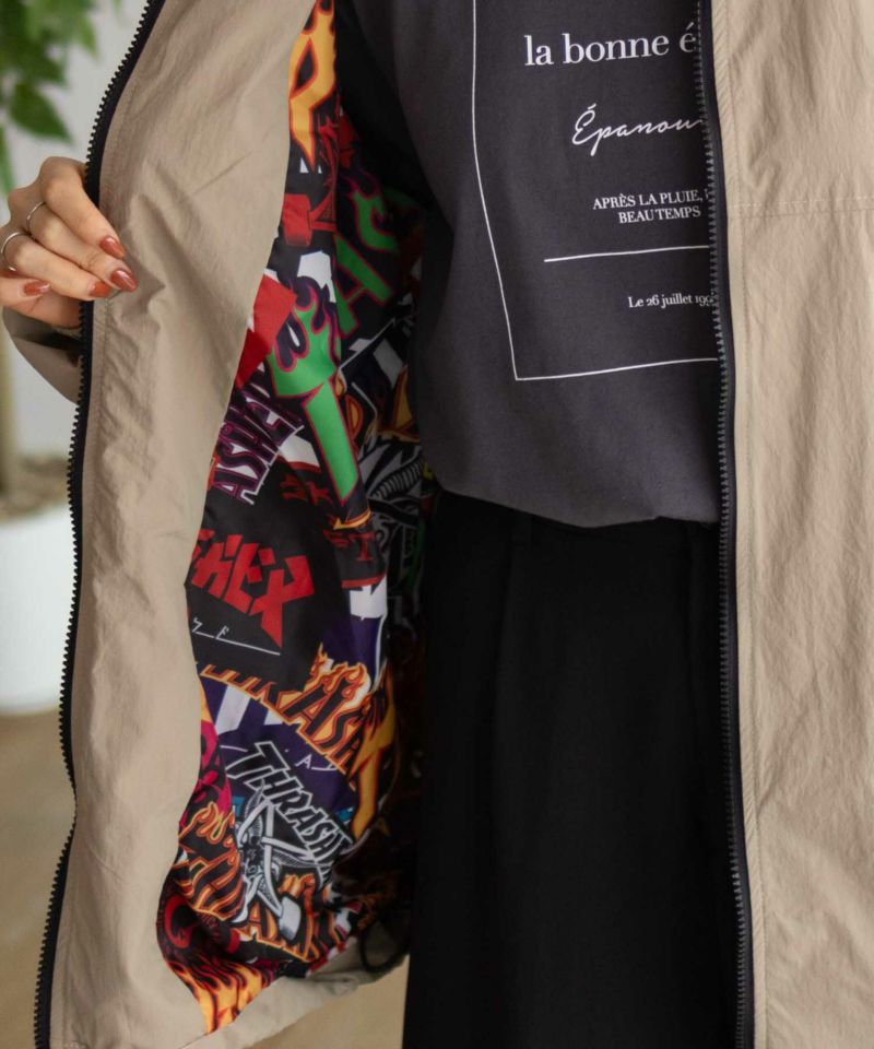 [期間限定価格]THRASHER  総柄裏地付きナイロンジャケット メンズ商品画像-40