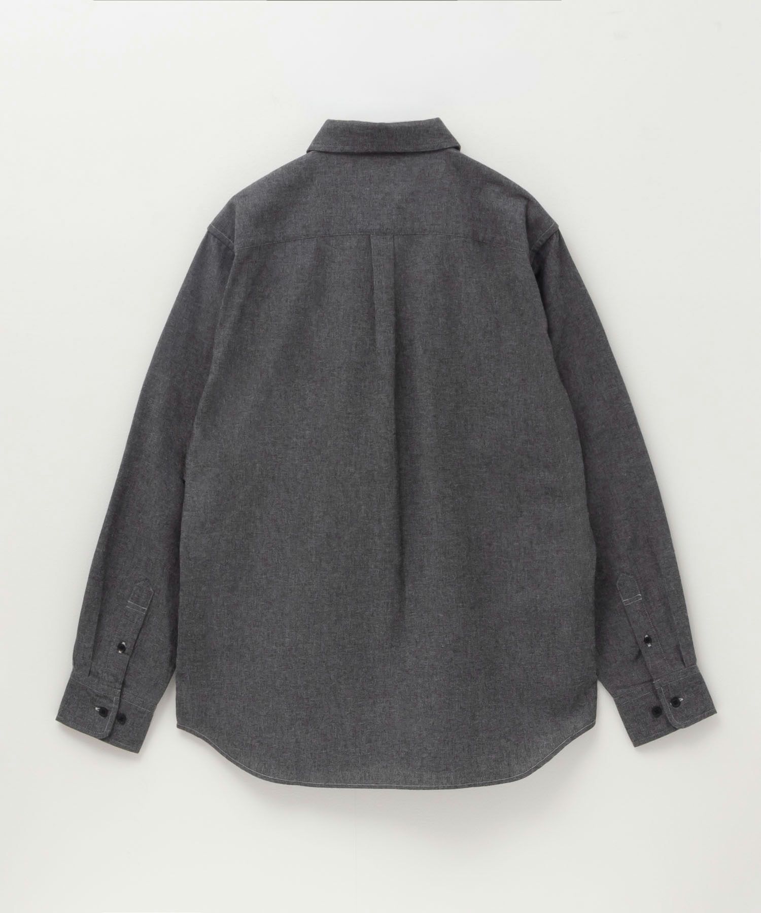 NAVY  ネル無地シャツ メンズ商品サムネイル-6