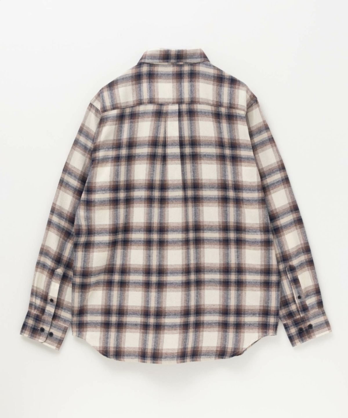 AVY ネルチェックシャツ メンズ