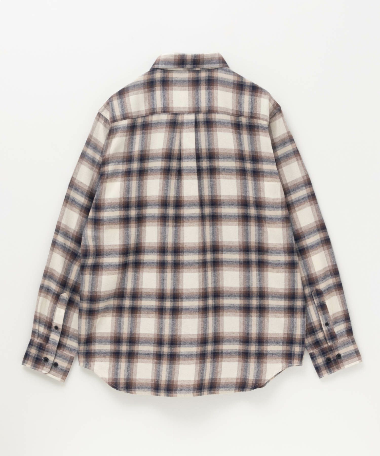 NAVY  ネルチェックシャツ メンズ商品サムネイル-10