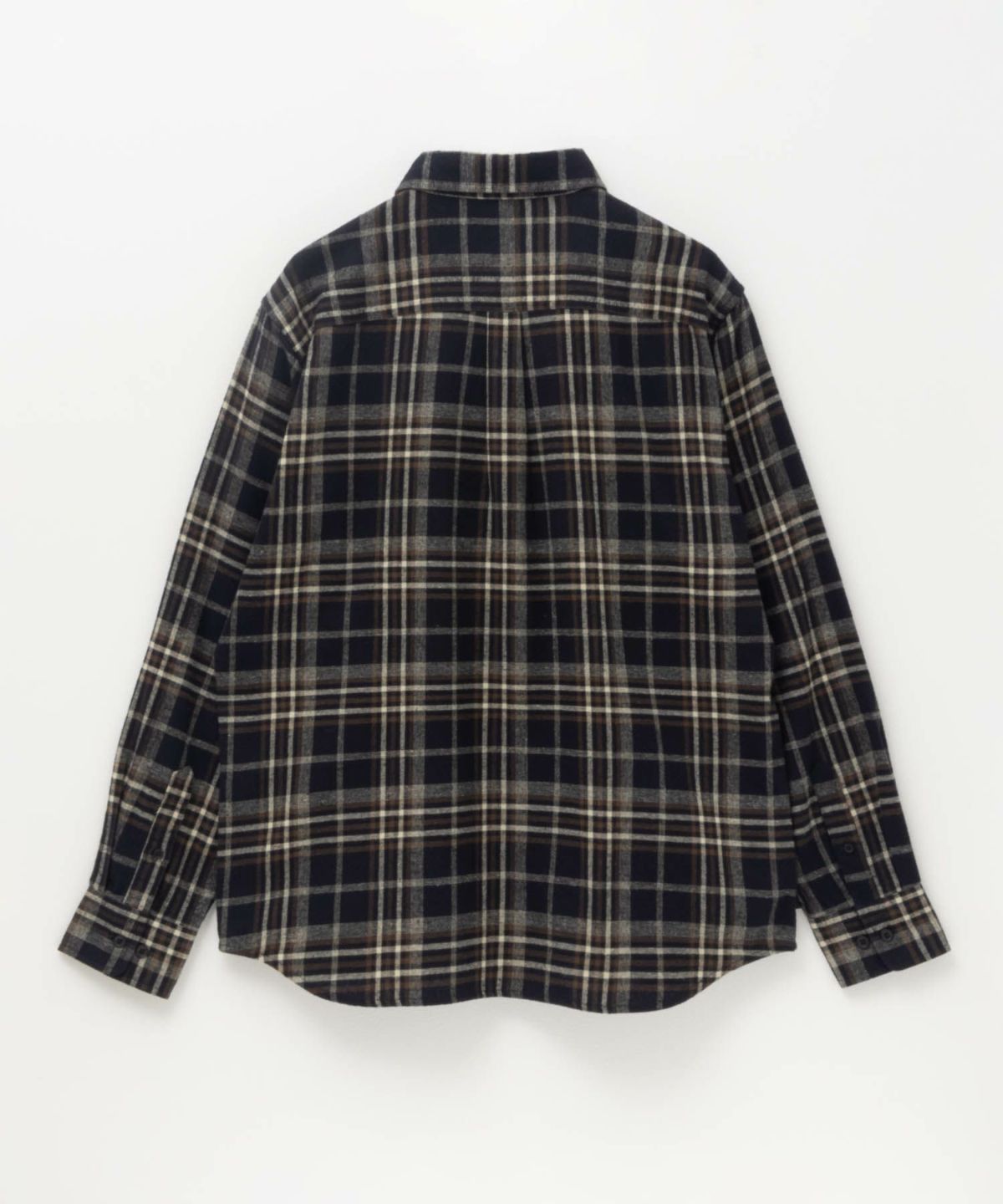 AVY ネルチェックシャツ メンズ