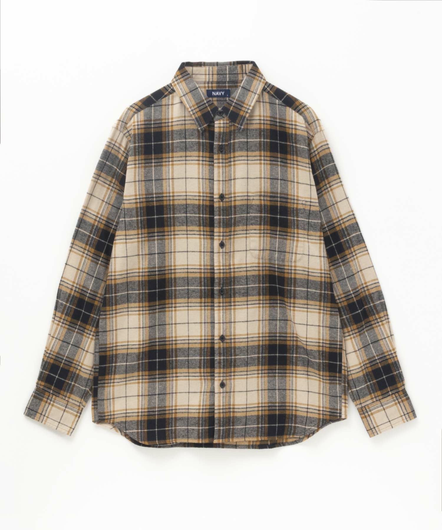 NAVY  ネルチェックシャツ メンズ商品サムネイル-17