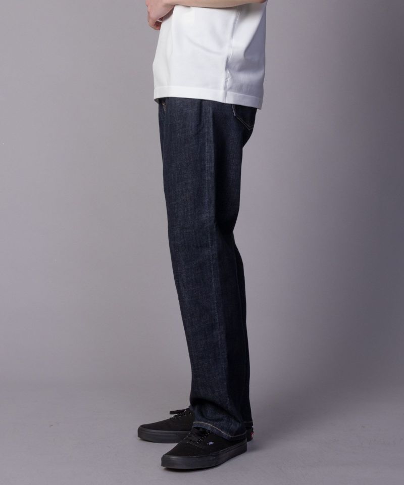 NAVY  毎日はきたくなるデニム「マイデニ」 レギュラーストレート メンズ商品画像-3