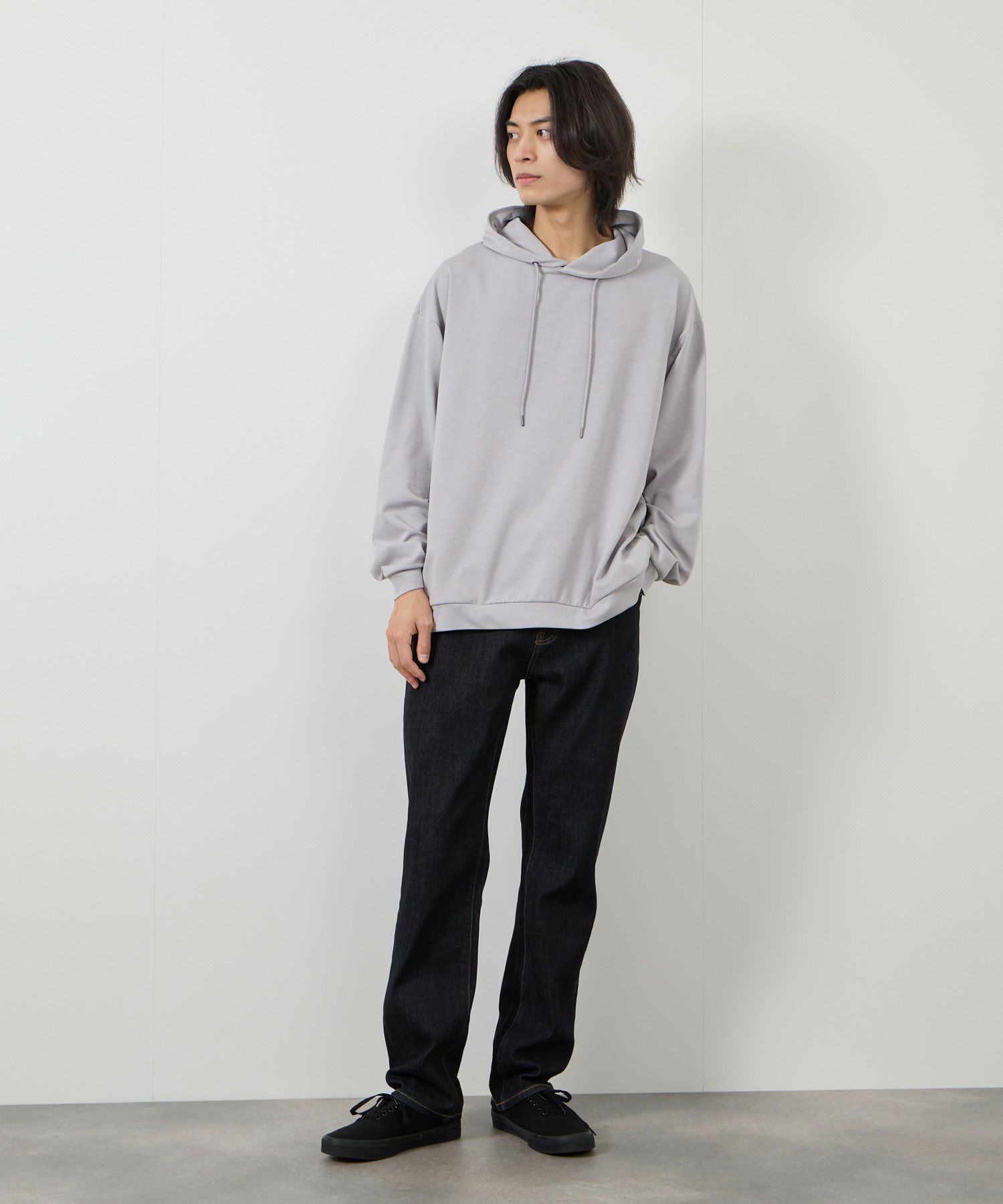 NAVY  毎日はきたくなるデニム「マイデニ」 レギュラーストレート メンズ商品サムネイル-6