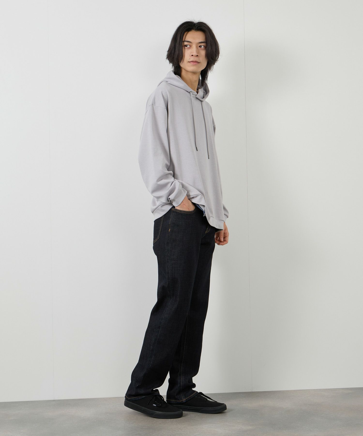 NAVY 毎日はきたくなるデニム「マイデニ」 レギュラーストレート メンズ商品画像-7