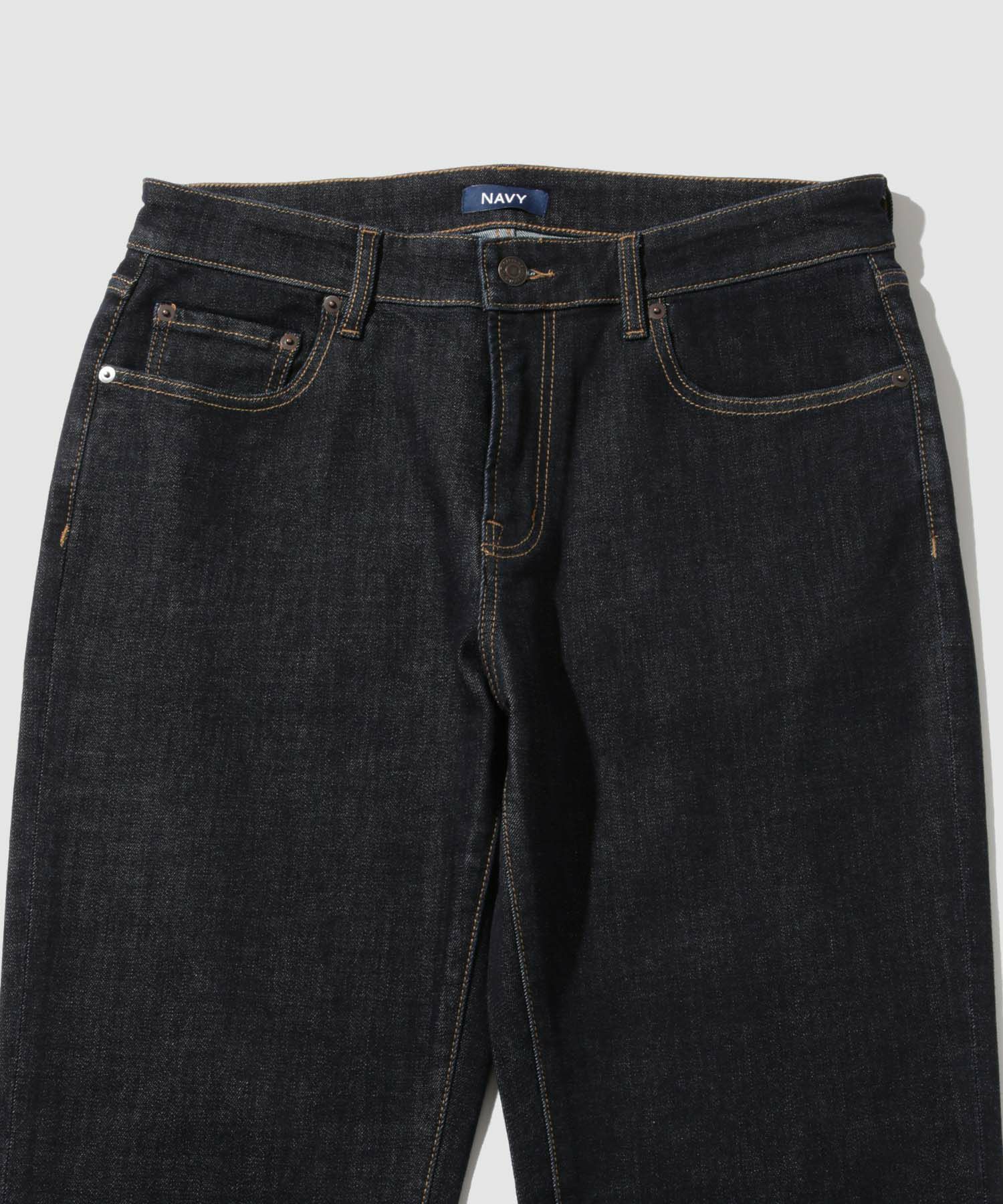 NAVY  毎日はきたくなるデニム「マイデニ」 レギュラーストレート メンズ商品画像-10