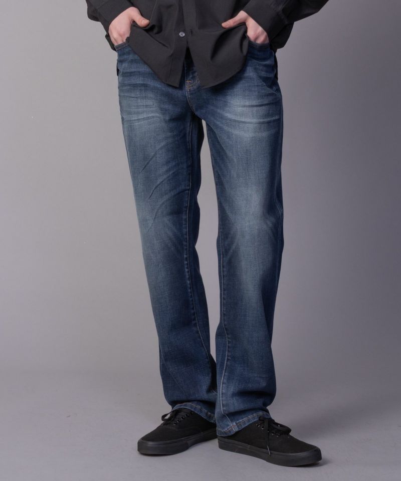 NAVY 毎日はきたくなるデニム「マイデニ」 レギュラーストレート メンズ商品画像-2