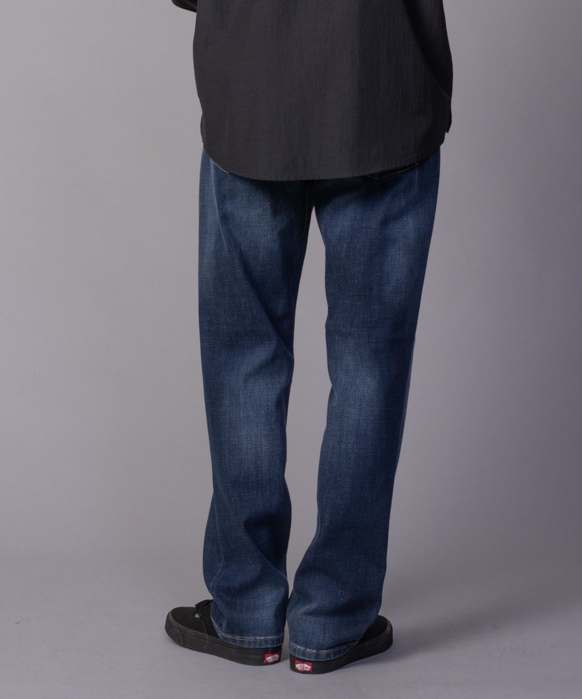NAVY 毎日はきたくなるデニム「マイデニ」 レギュラーストレート メンズ