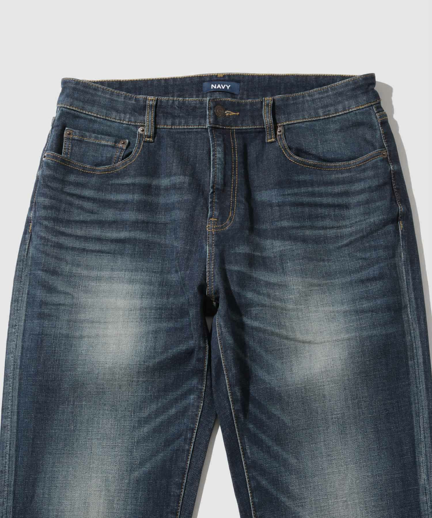 NAVY 毎日はきたくなるデニム「マイデニ」 レギュラーストレート メンズ商品画像-9
