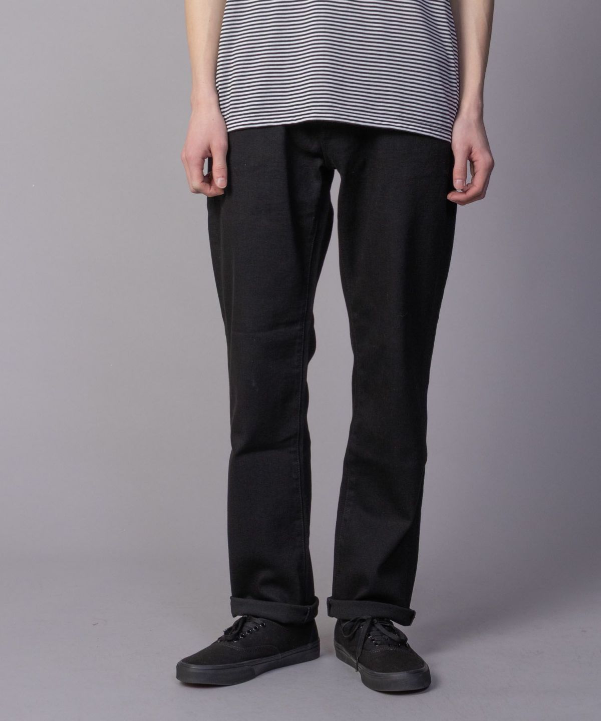 NAVY 毎日はきたくなるデニム「マイデニ」 レギュラーストレート メンズ