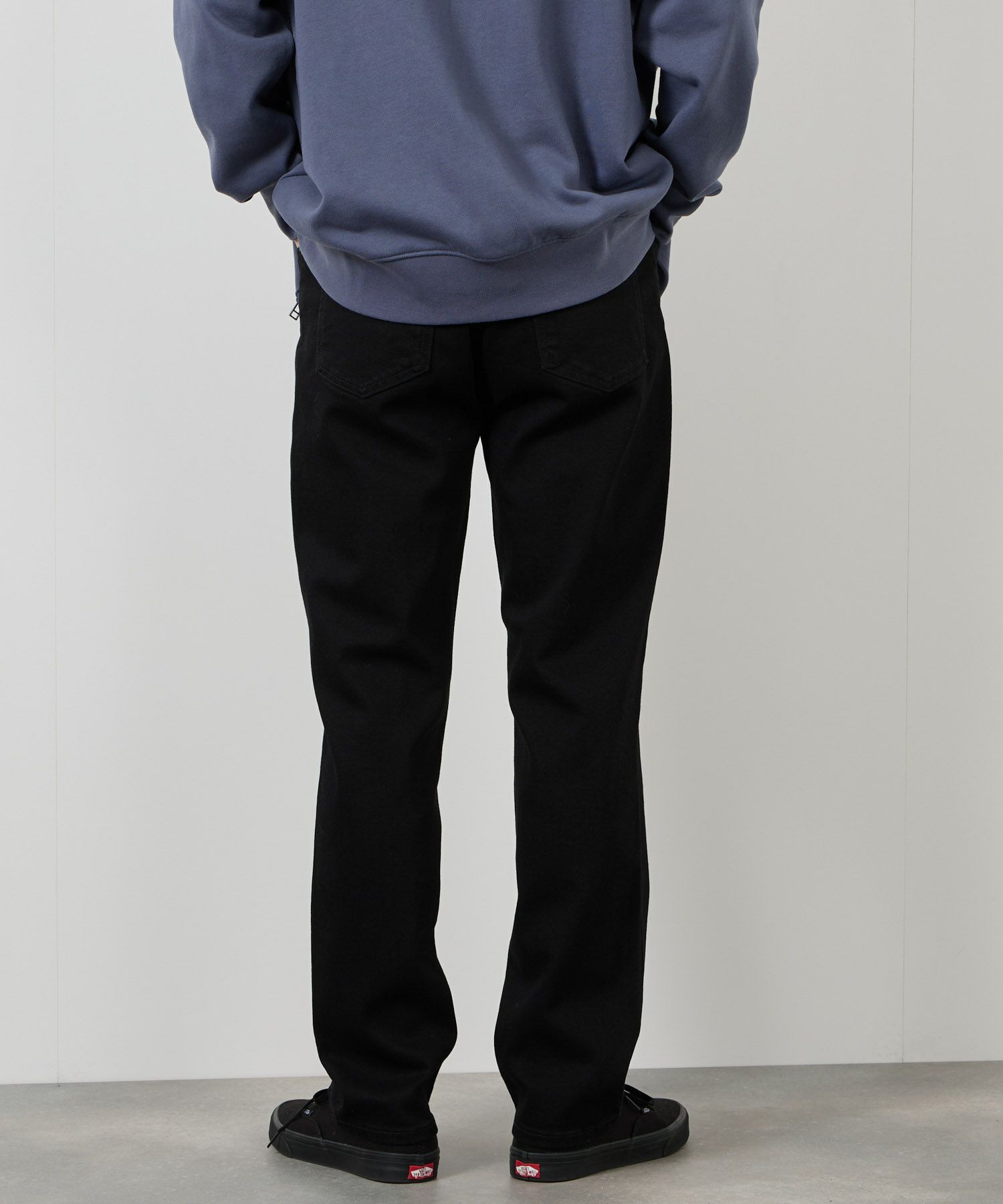 NAVY  毎日はきたくなるデニム「マイデニ」 レギュラーストレート メンズ商品サムネイル-3