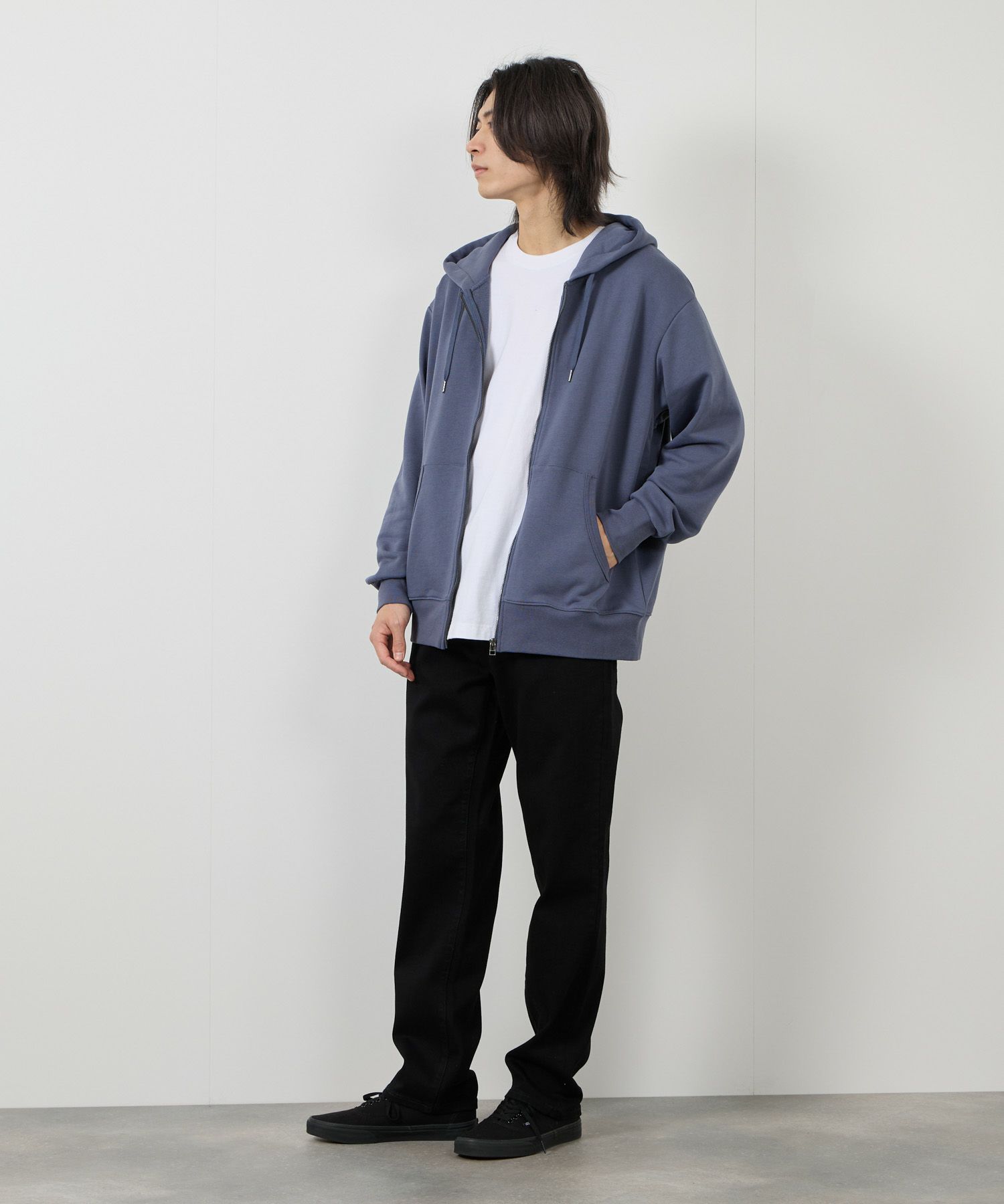 NAVY  毎日はきたくなるデニム「マイデニ」 レギュラーストレート メンズ商品サムネイル-4