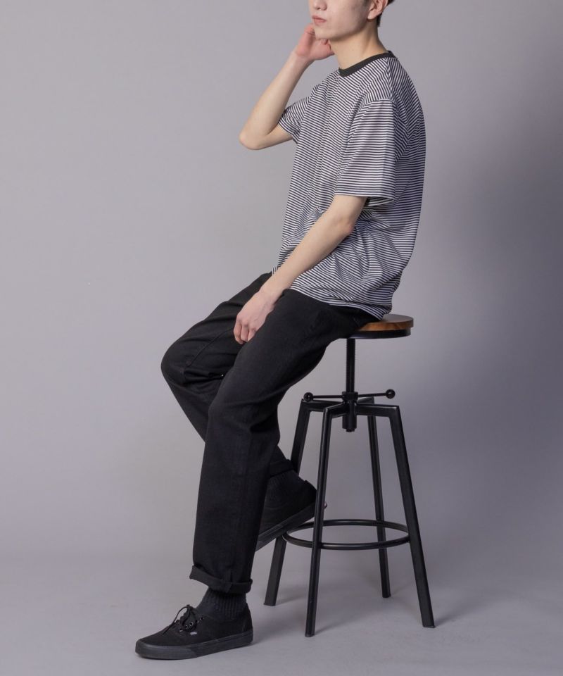 NAVY  毎日はきたくなるデニム「マイデニ」 レギュラーストレート メンズ商品画像-5