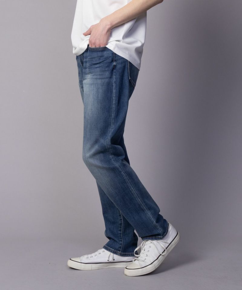 NAVY  毎日はきたくなるデニム「マイデニ」 レギュラーストレート メンズ商品画像-3