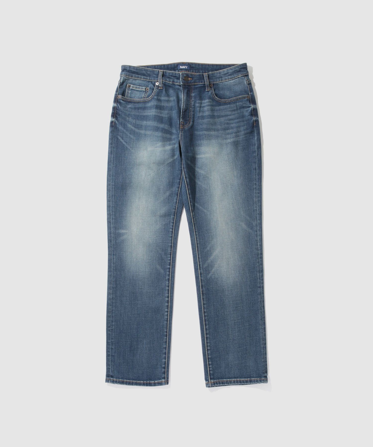 NAVY  毎日はきたくなるデニム「マイデニ」 レギュラーストレート メンズ商品サムネイル-7