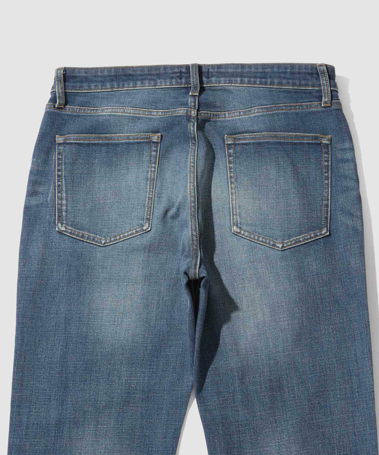 NAVY  毎日はきたくなるデニム「マイデニ」 レギュラーストレート メンズ商品画像-11