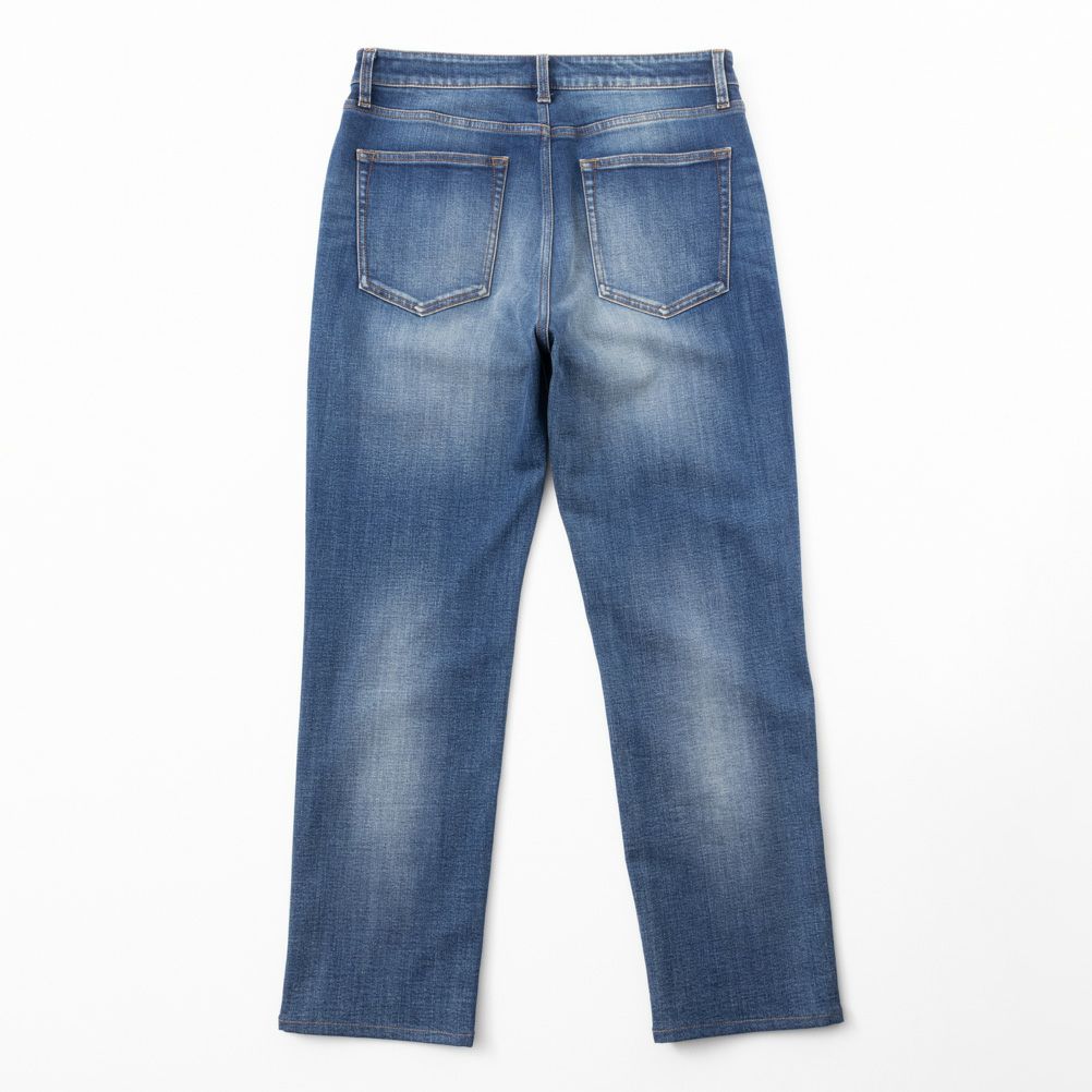 NAVY 毎日はきたくなるデニム「マイデニ」 レギュラーストレート メンズ