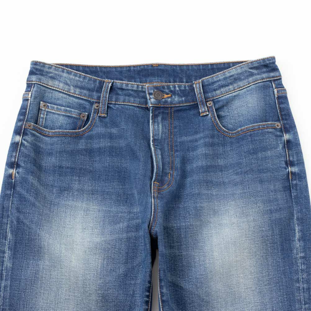 NAVY 毎日はきたくなるデニム「マイデニ」 レギュラーストレート メンズ