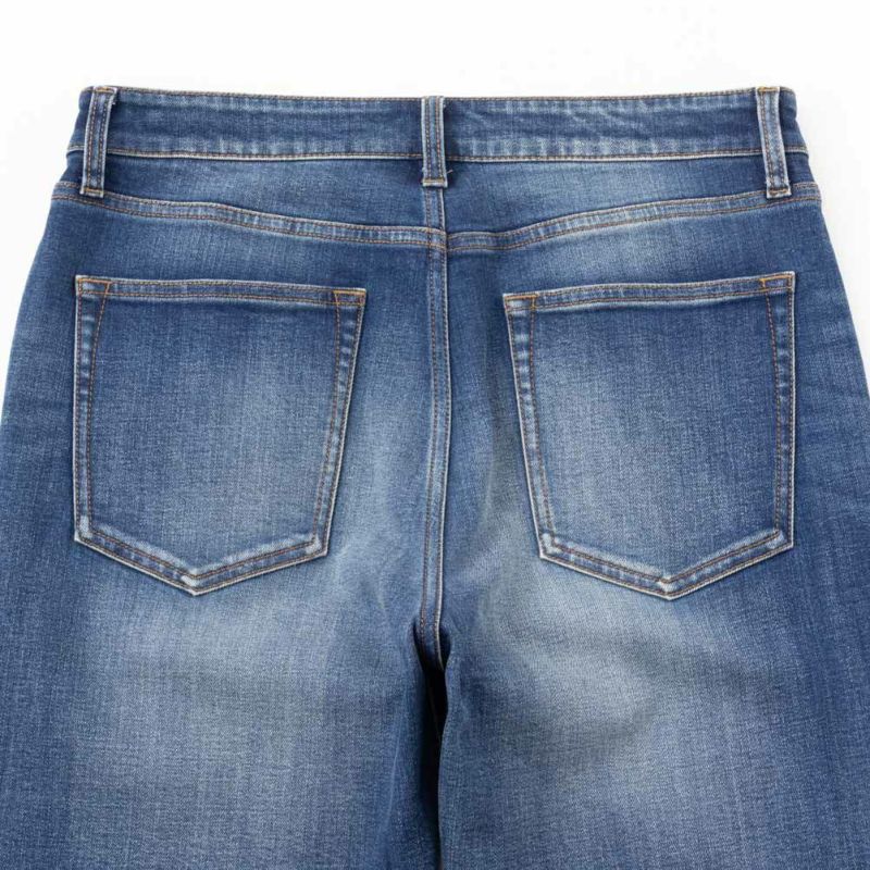 NAVY  毎日はきたくなるデニム「マイデニ」 レギュラーストレート メンズ商品画像-17