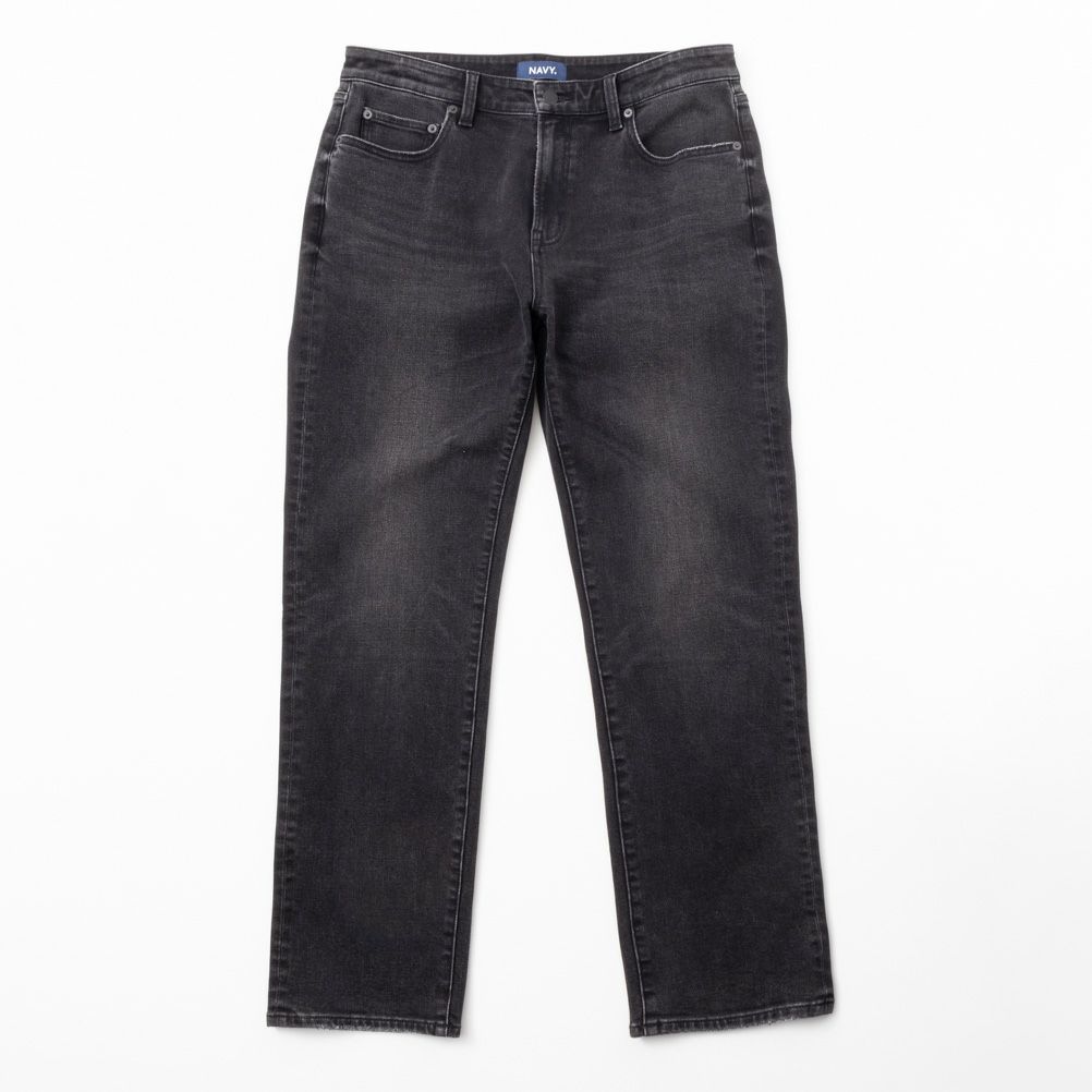 NAVY  毎日はきたくなるデニム「マイデニ」 レギュラーストレート メンズ商品サムネイル-1