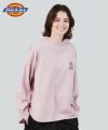 Dickies ワンポイント刺繍ロングTシャツ レディース