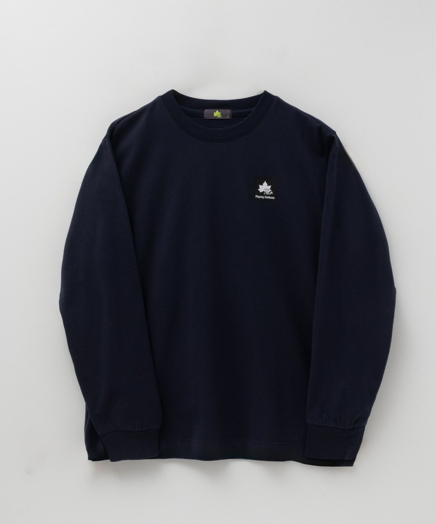 LOGOS PARK BOXプリント長袖Tシャツ メンズ