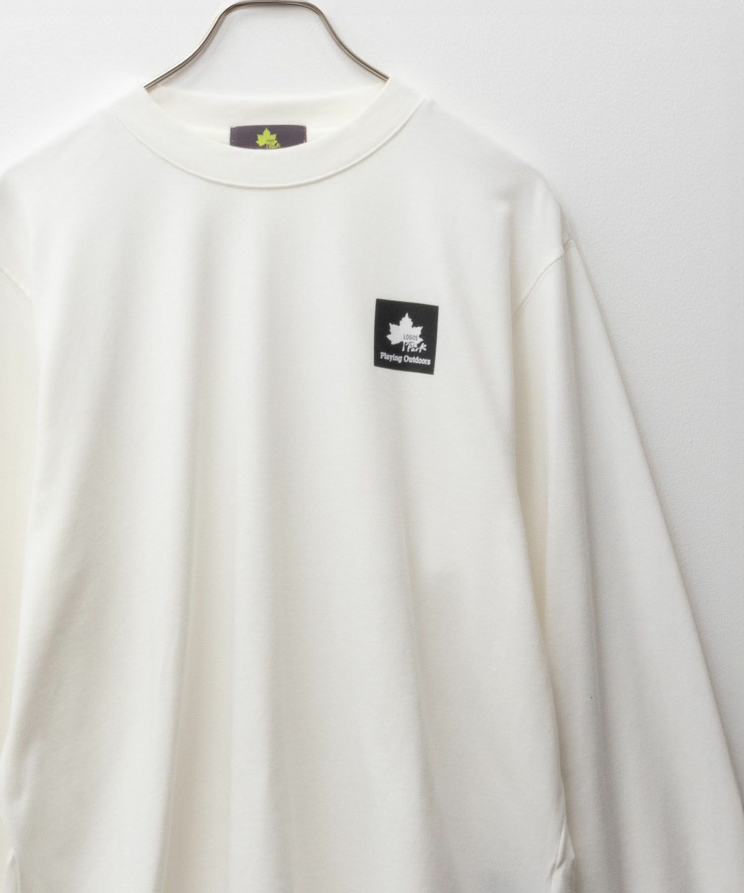 LOGOS PARK BOXプリント長袖Tシャツ メンズ