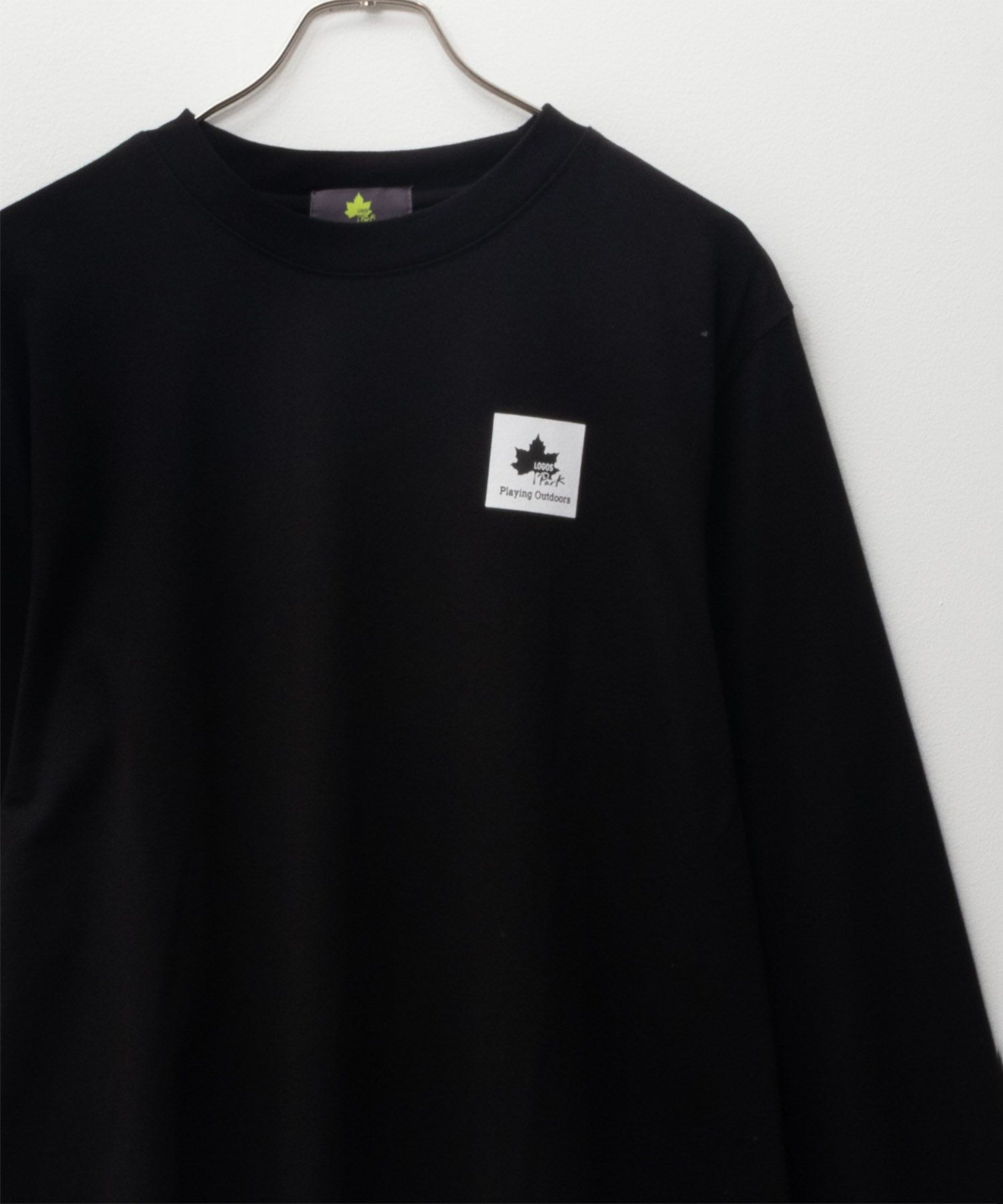 LOGOS PARK BOXプリント長袖Tシャツ メンズ