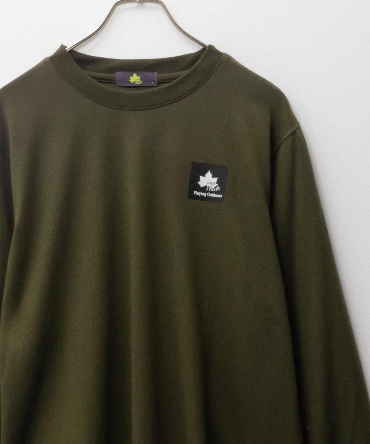 LOGOS PARK  BOXプリント長袖Tシャツ メンズ商品画像-22