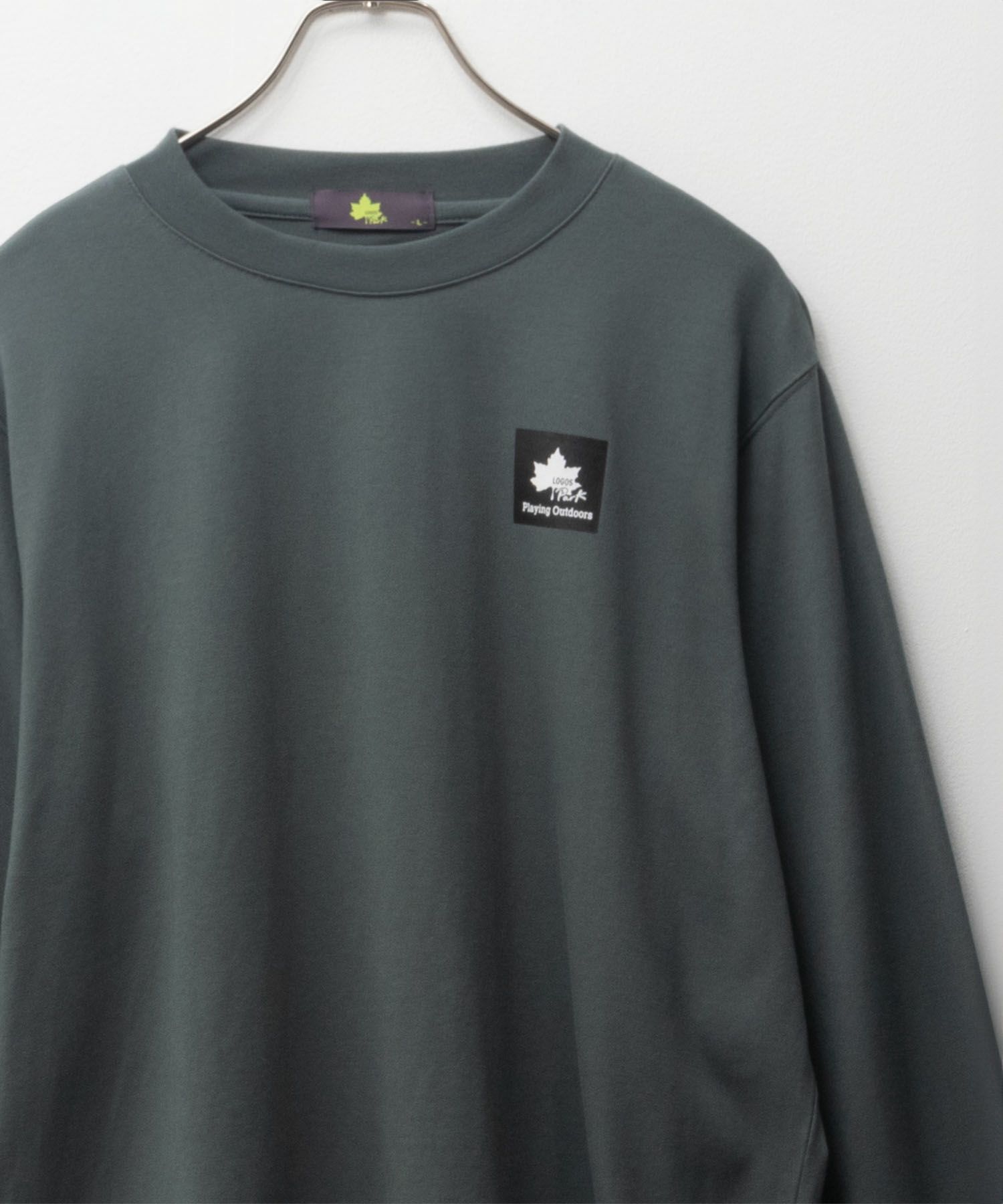 LOGOS PARK  BOXプリント長袖Tシャツ メンズ商品画像-23
