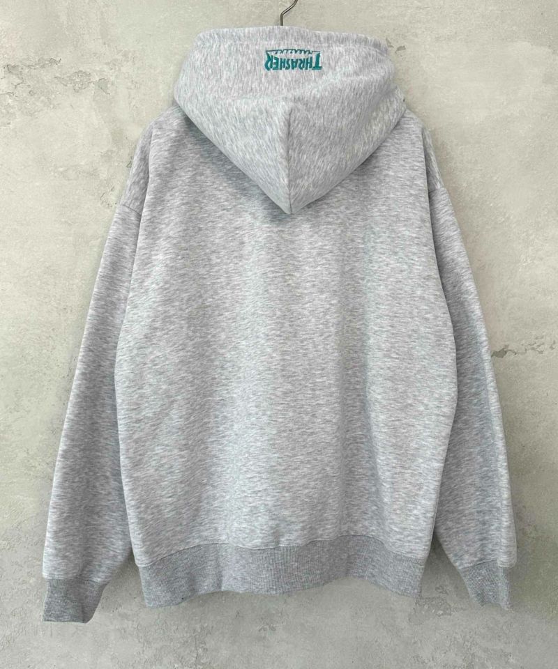 [期間限定価格]THRASHER  裏起毛フルジップフーディー メンズ商品画像-2