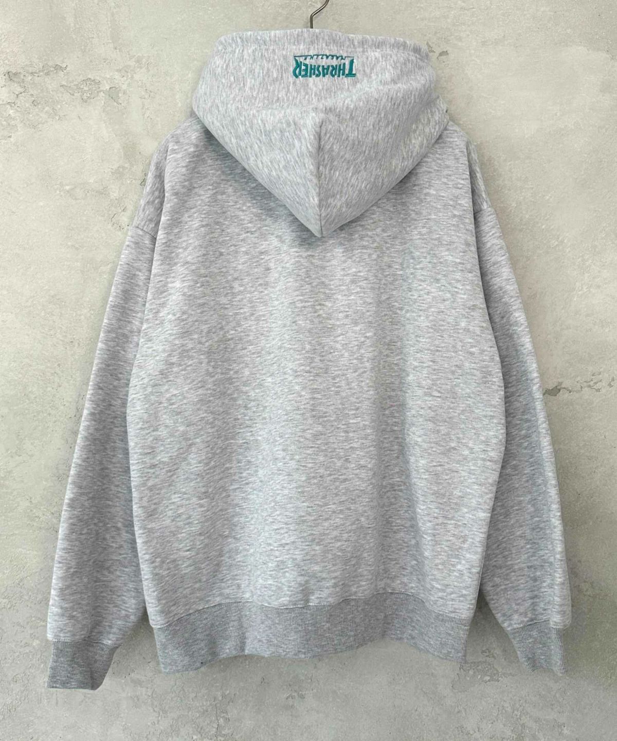 THRASHER 裏起毛フルジップフーディー メンズ