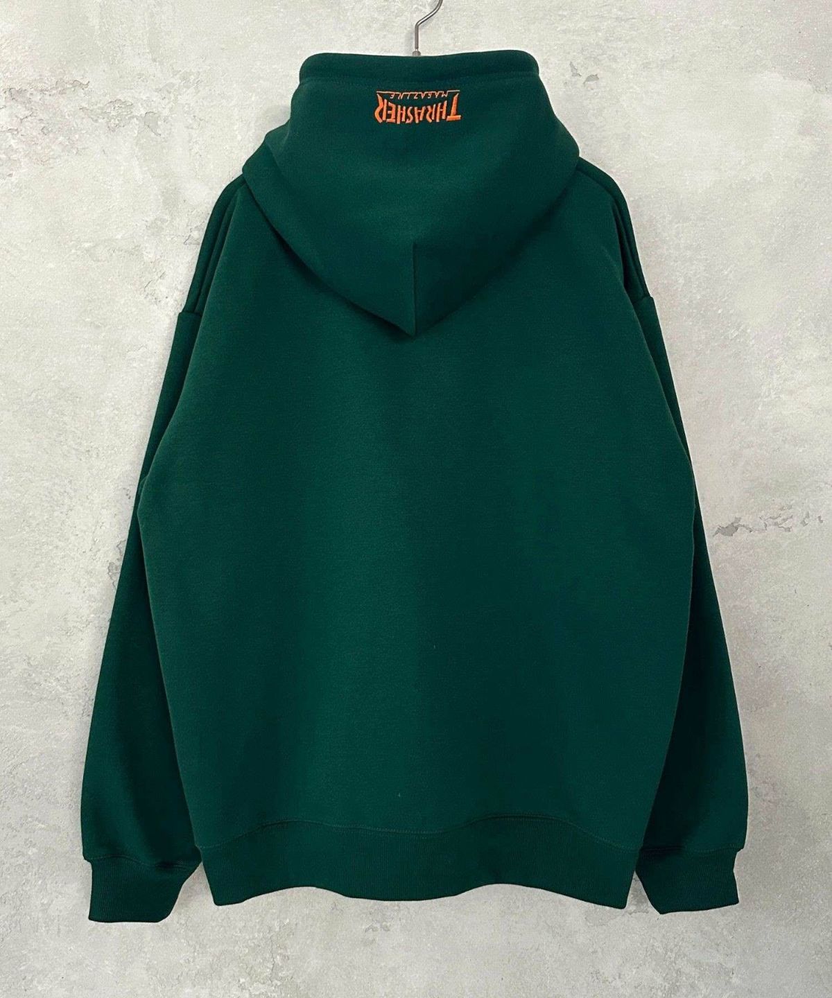 THRASHER 裏起毛フルジップフーディー メンズ