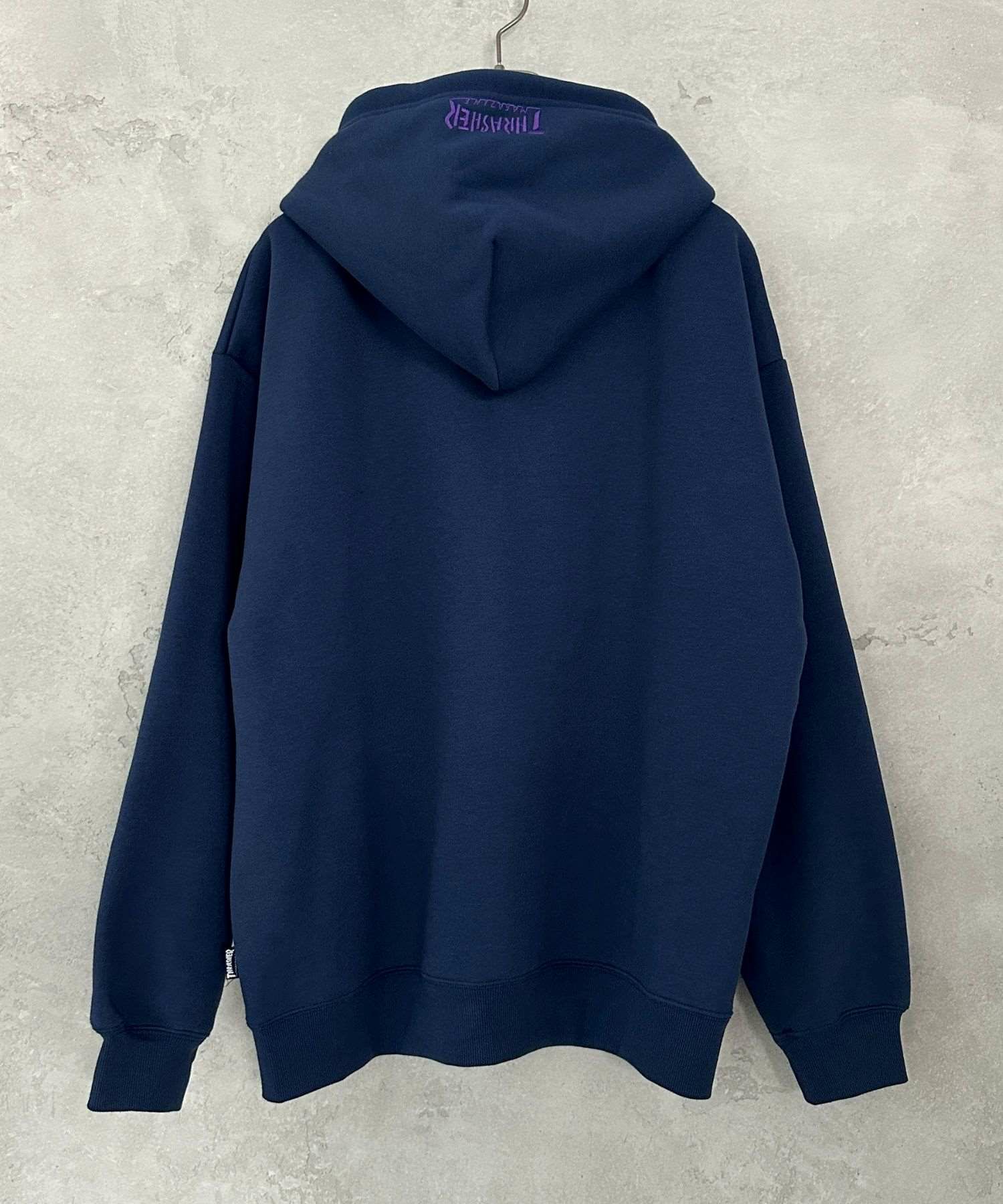 [期間限定価格]THRASHER  裏起毛フルジップフーディー メンズ商品サムネイル-8