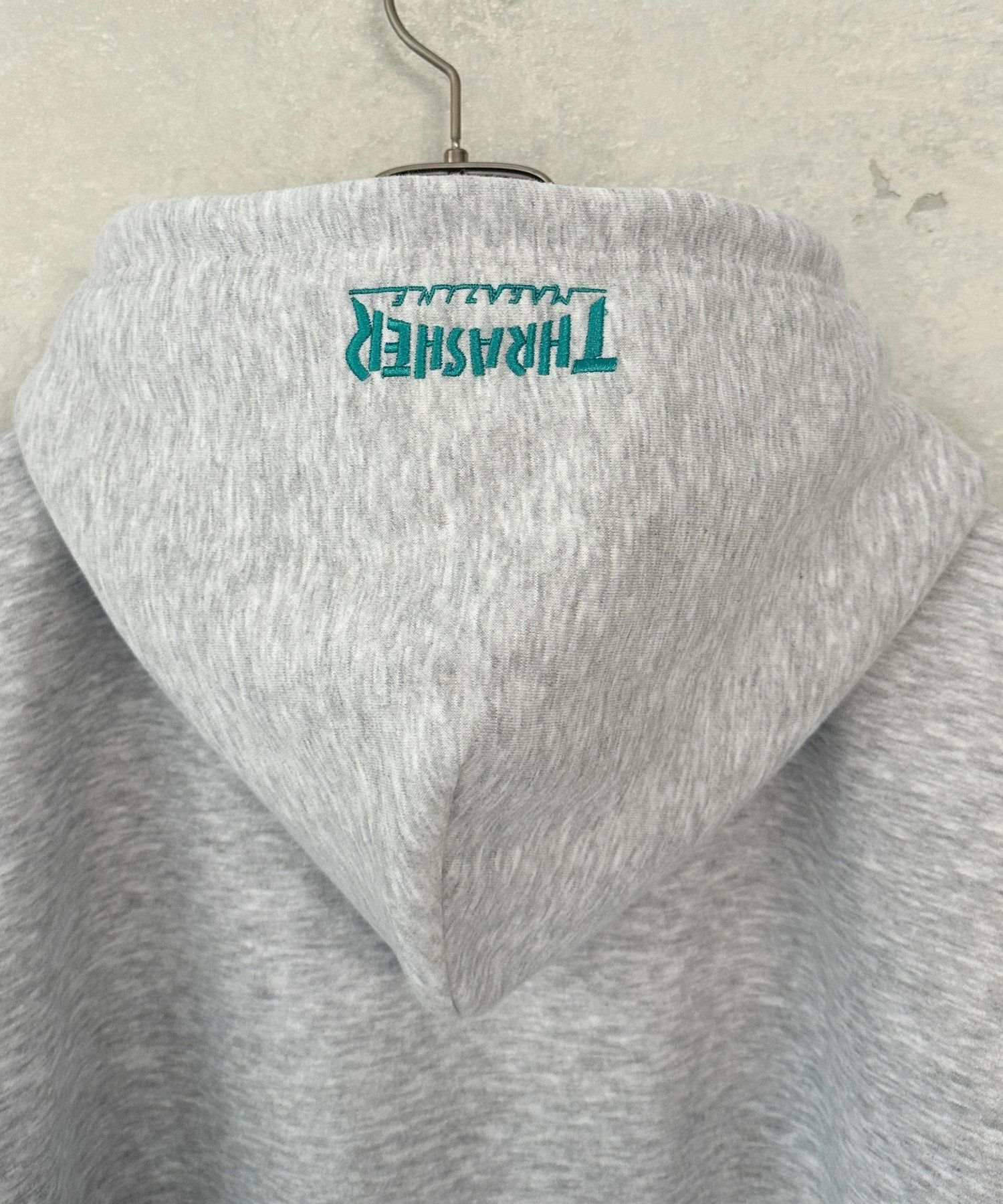 [期間限定価格]THRASHER  裏起毛フルジップフーディー メンズ商品サムネイル-10