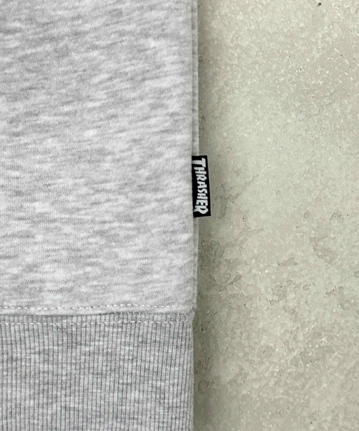 THRASHER 裏起毛フルジップフーディー メンズ