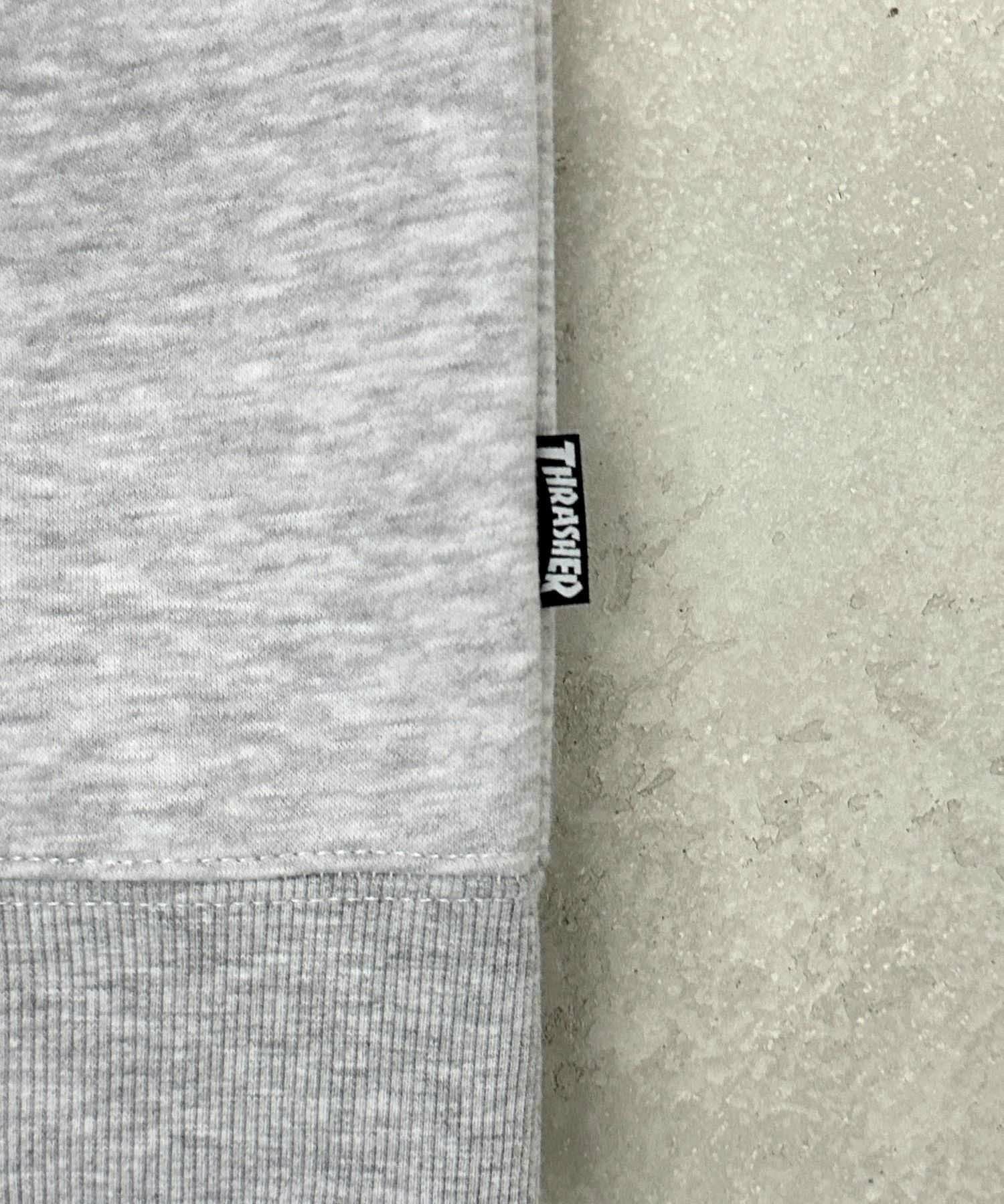 THRASHER 裏起毛フルジップフーディー メンズ