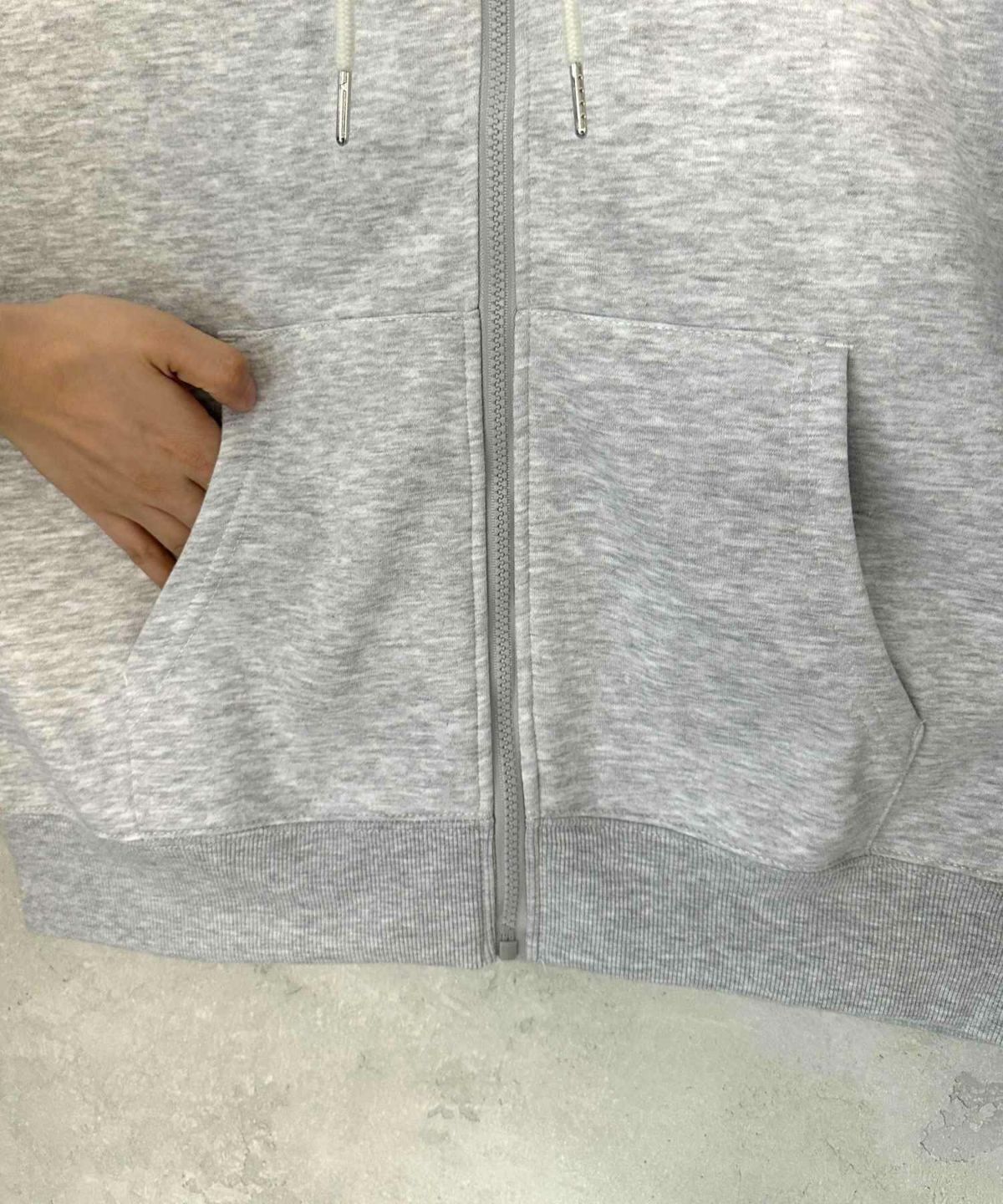 THRASHER 裏起毛フルジップフーディー メンズ