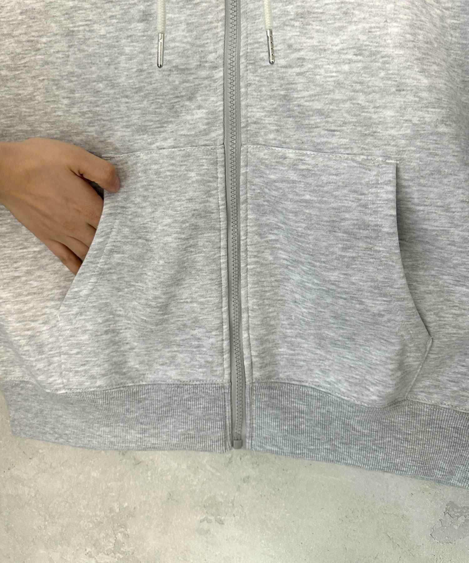 THRASHER 裏起毛フルジップフーディー メンズ