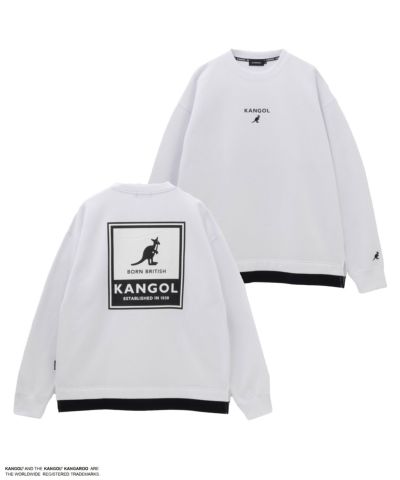 KANGOL  裏起毛BOXロゴトレーナー メンズ