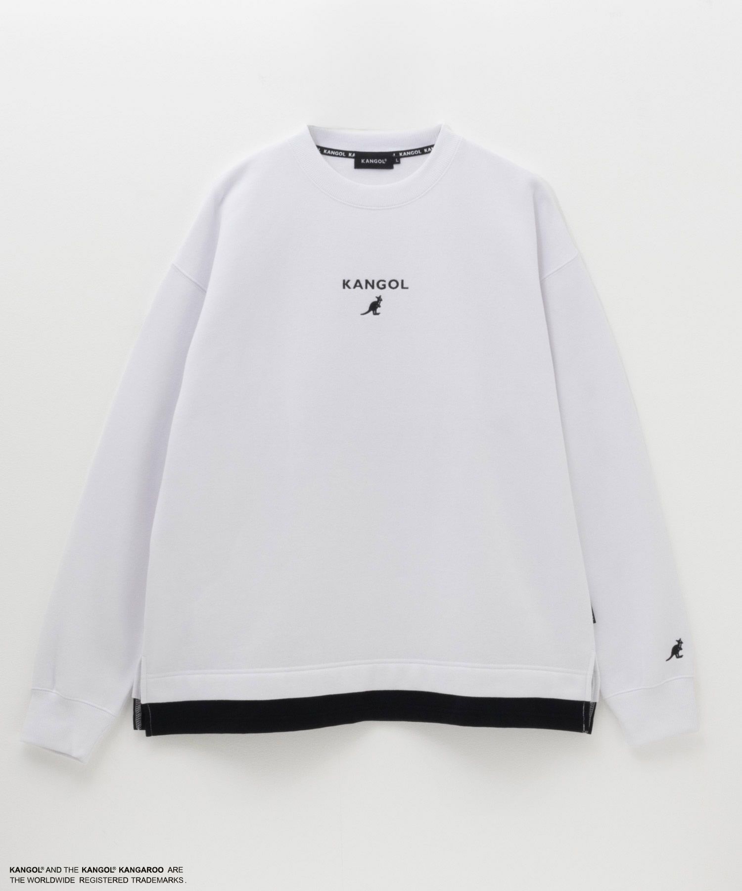 KANGOL  裏起毛BOXロゴトレーナー メンズ商品画像-4