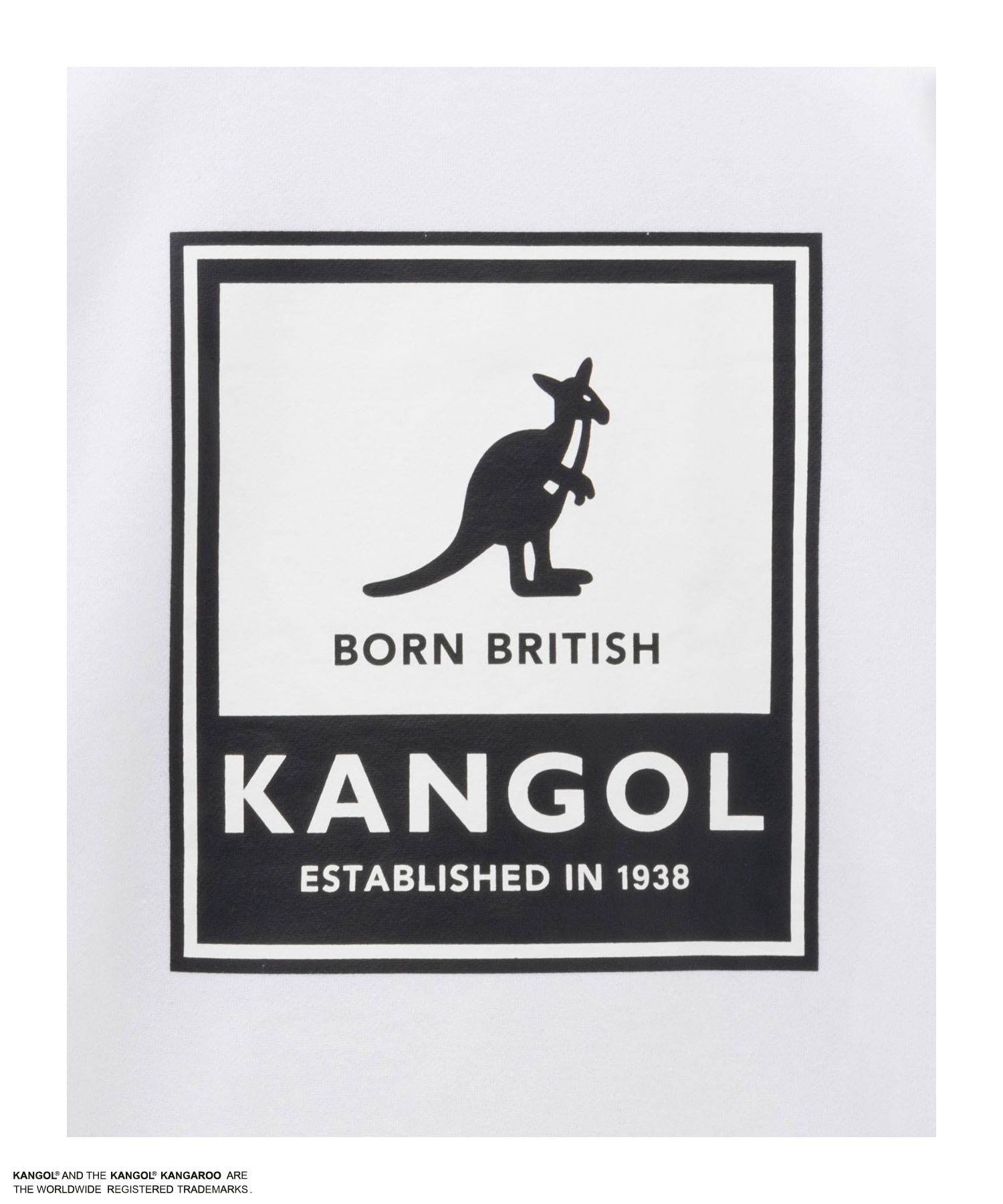KANGOL 裏起毛BOXロゴトレーナー メンズ