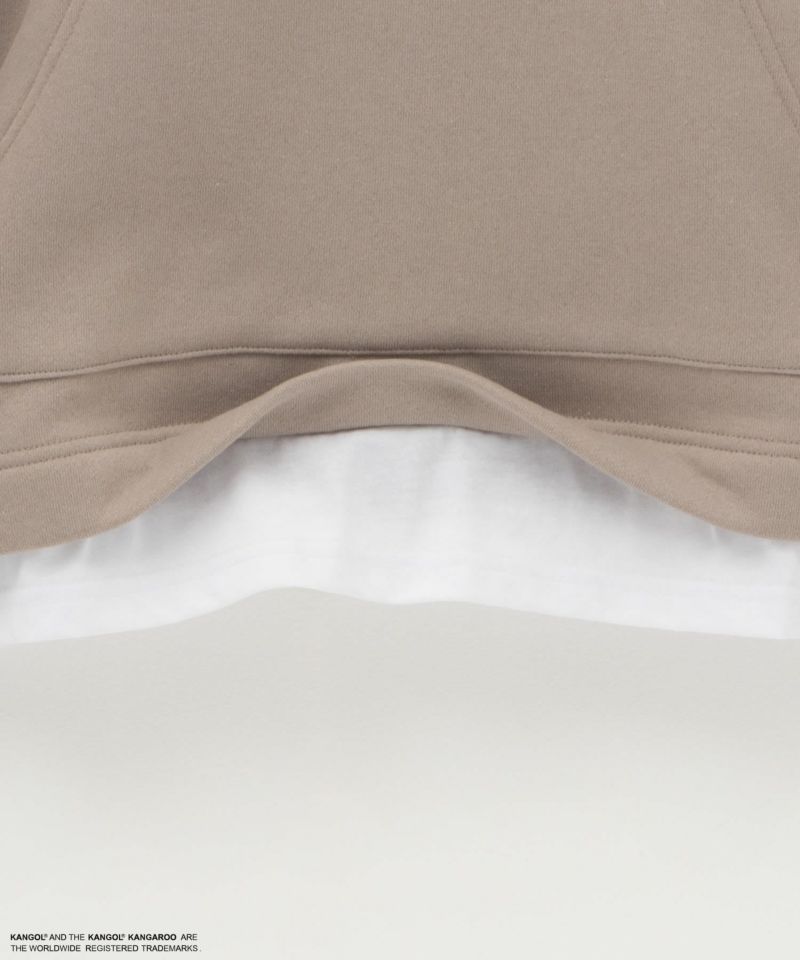 KANGOL  裏起毛フェイクレイヤードパーカー メンズ商品画像-13