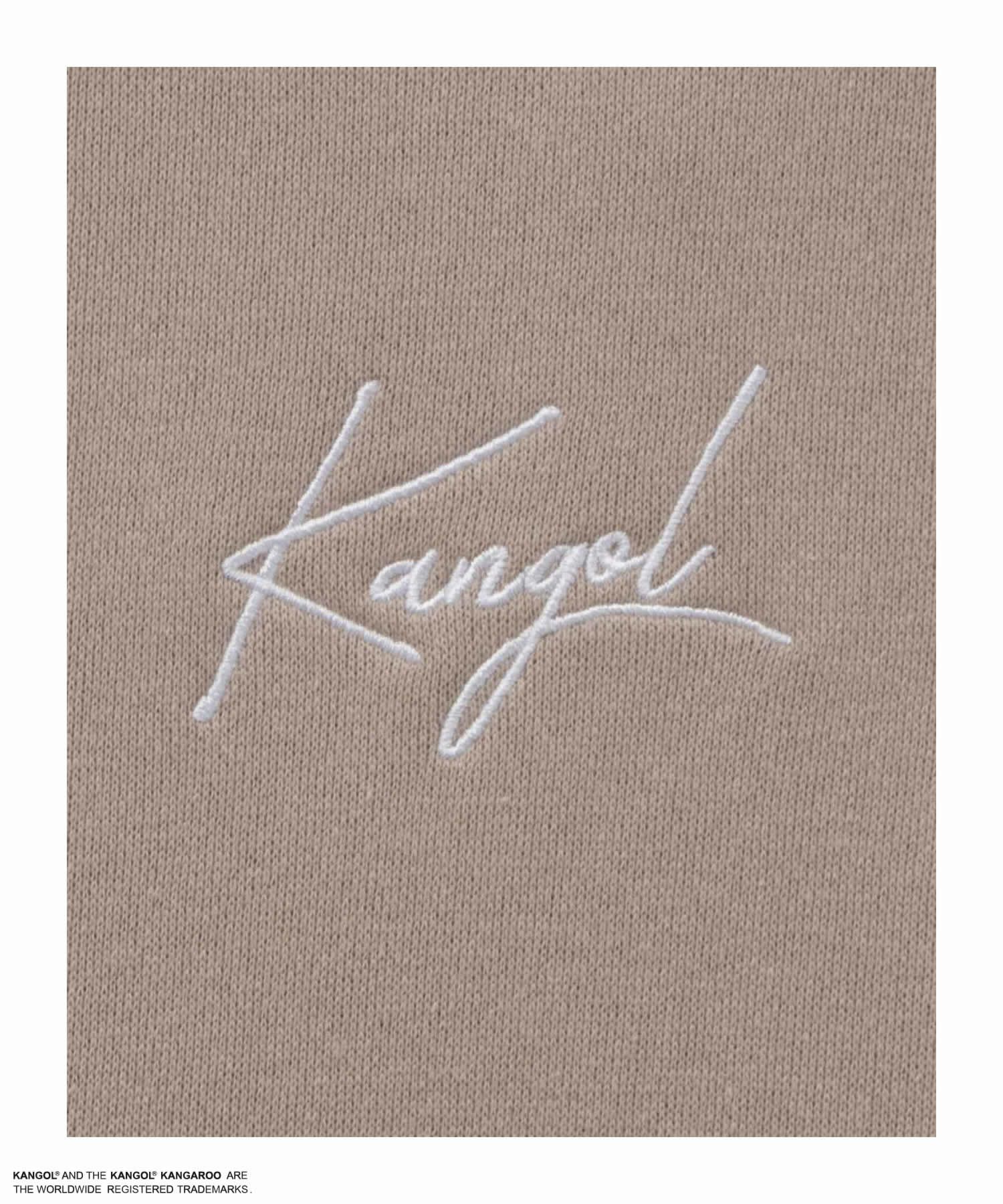 KANGOL 裏起毛フェイクレイヤードパーカー メンズ